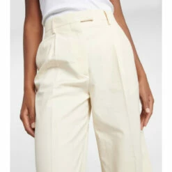 Prada Cupro High-rise Wide-leg Pants -Cheap Prada Store unnamed file 320