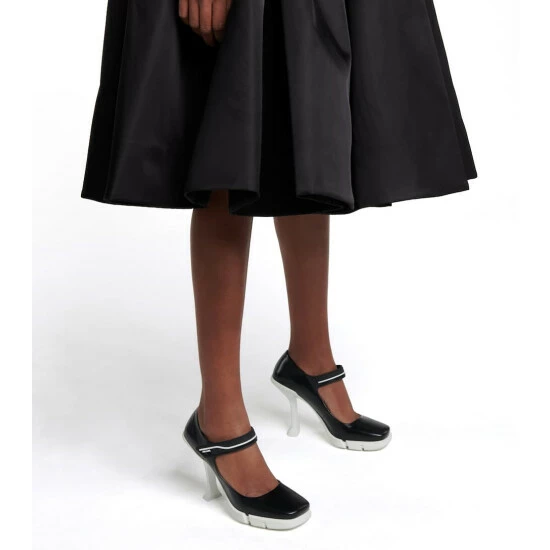 Prada Re-Nylon Pleated Midi Skirt 5 Prada Re-Nylon Pleated Midi Skirt - Image 3