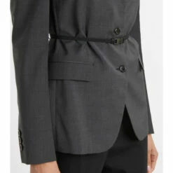 Prada Belted Wool Blazer -Cheap Prada Store unnamed file 3224