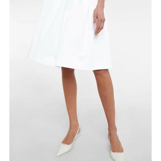 Prada Halter-neck Cotton Minidress 6 Prada Halter-neck Cotton Minidress - Image 4