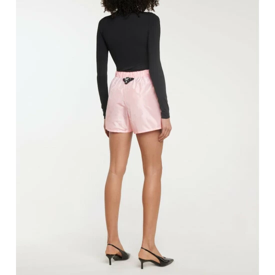 Prada Silk Taffeta Shorts 4 Prada Silk Taffeta Shorts - Image 2