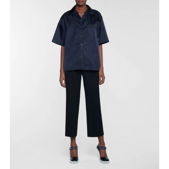 Prada Re-Nylon Gabardine Shirt 3 Prada Re-Nylon Gabardine Shirt