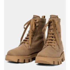 Prada Canvas Combat Boots -Cheap Prada Store unnamed file 3294