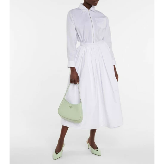Prada Cotton Poplin Shirt Dress 3 Prada Cotton Poplin Shirt Dress