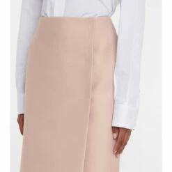 Prada High-rise Wrap Pencil Skirt -Cheap Prada Store unnamed file 3312