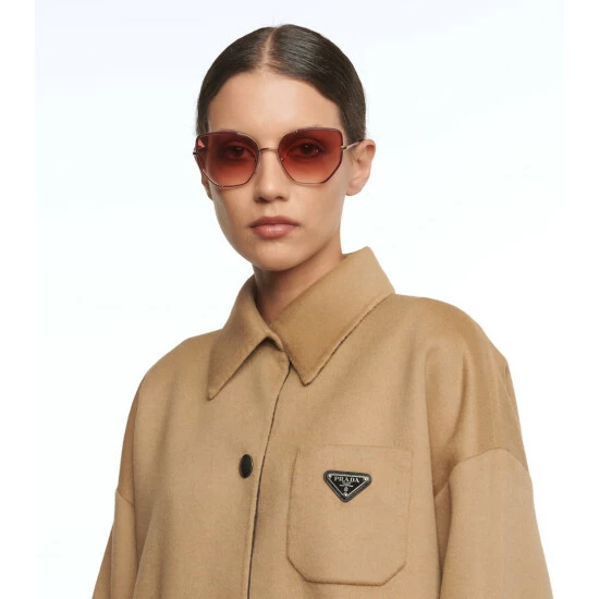 Prada Hexagonal Sunglasses 4 Prada Hexagonal Sunglasses - Image 2