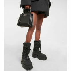 Prada Monolith Nylon Mid-calf Boots -Cheap Prada Store unnamed file 3333