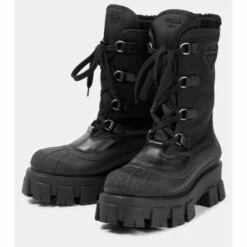 Prada Monolith Nylon Mid-calf Boots -Cheap Prada Store unnamed file 3334