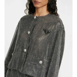 Prada Crystal-embellished Jacket -Cheap Prada Store unnamed file 334