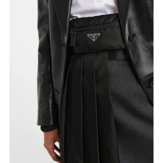 Prada Single-breasted Leather Coat 7 Prada Single-breasted Leather Coat - Image 5