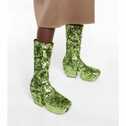 Prada Sequined Platform Ankle Boots -Cheap Prada Store unnamed file 3428