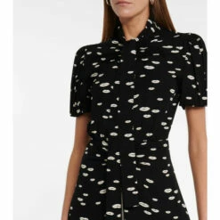 Prada Printed Sablé Midi Dress -Cheap Prada Store unnamed file 3445