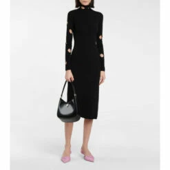 Prada Cutout Midi Dress