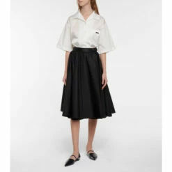 Prada Leather Ballet Flats