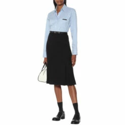 Prada Leather Oxford Shoes