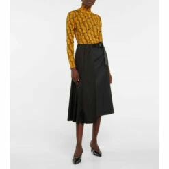 Prada Stretch Wool-blend Turtleneck Sweater