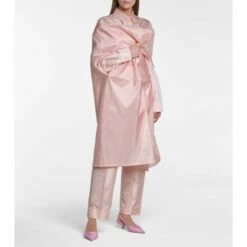 Prada Silk Taffeta Cape