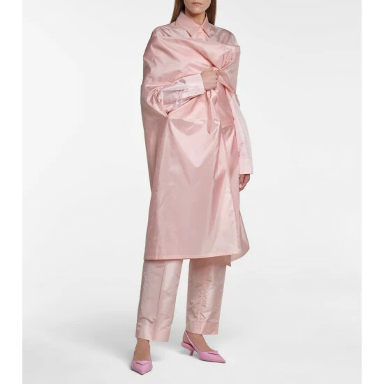 Prada Silk Taffeta Cape 3 Prada Silk Taffeta Cape