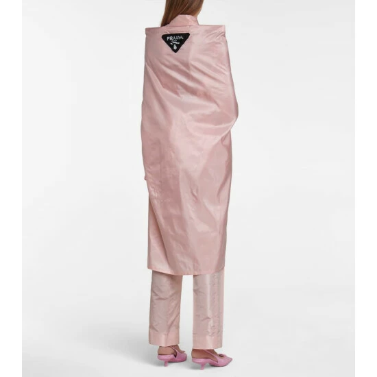 Prada Silk Taffeta Cape 4 Prada Silk Taffeta Cape - Image 2