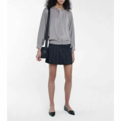 Prada Zip-through Wool Sweater