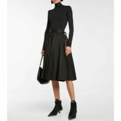 Prada Nylon Ankle Boots