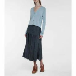 Prada Cashmere And Silk Cardigan