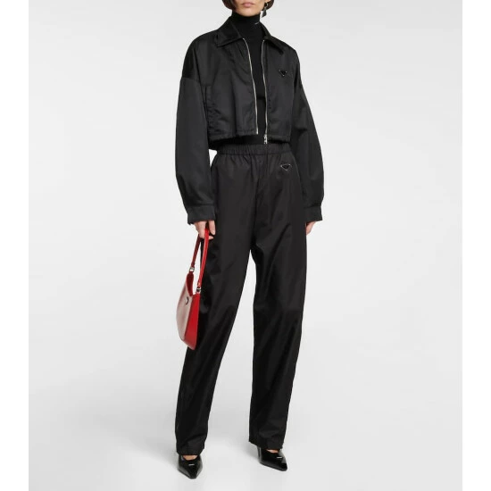 Prada Cropped Nylon Jacket 3 Prada Cropped Nylon Jacket