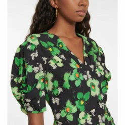 Prada Floral Satin Midi Dress 9 Prada Floral Satin Midi Dress -Cheap Prada Store unnamed file 3603