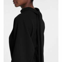 Prada Buckled Silk Twill Midi Dress -Cheap Prada Store unnamed file 3608