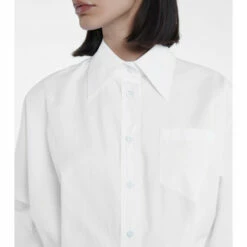 Prada Cropped Cotton Shirt 10 Prada Cropped Cotton Shirt -Cheap Prada Store unnamed file 3617