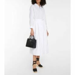 Prada Canvas Espadrille Wedges