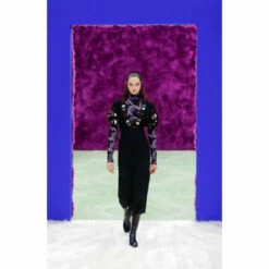 Prada Wool And Silk Crêpe Midi Dress -Cheap Prada Store unnamed file 3651