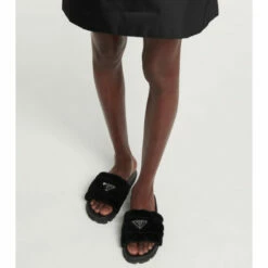 Prada Shearling Slides -Cheap Prada Store unnamed file 3659