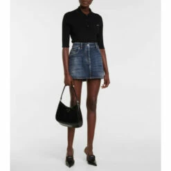 Prada Denim Miniskirt