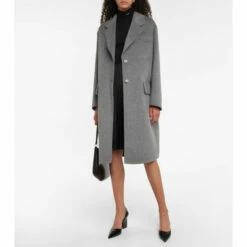 Prada Embellished Wool-blend Coat
