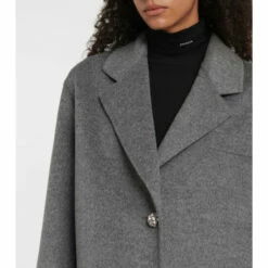 Prada Embellished Wool-blend Coat -Cheap Prada Store unnamed file 3678