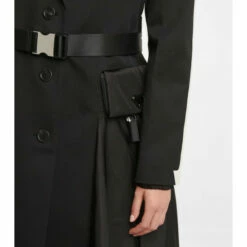Prada Belted Single-breasted Coat -Cheap Prada Store unnamed file 3688
