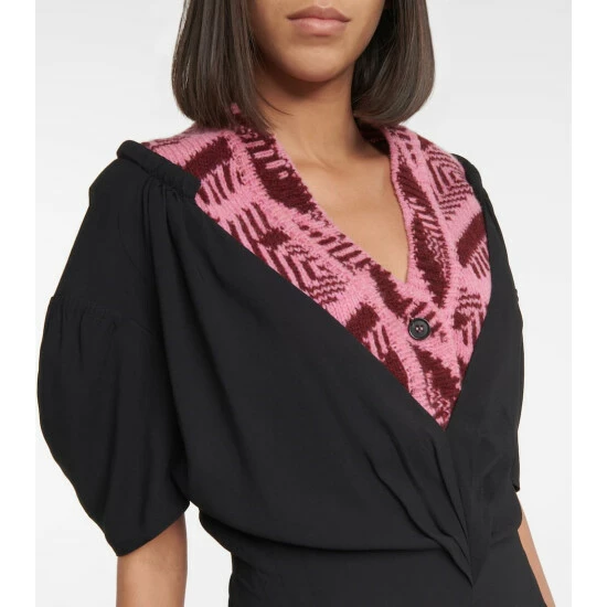 Prada Knit-panel Sablé Jumpsuit 5 Prada Knit-panel Sablé Jumpsuit - Image 3