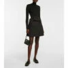 Prada Re-Nylon And Wool Miniskirt -Cheap Prada Store unnamed file 3720