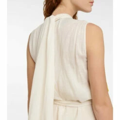 Prada Silk-toile Midi Dress -Cheap Prada Store unnamed file 3732