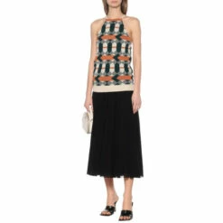 Prada Wool-jacquard Tank Top