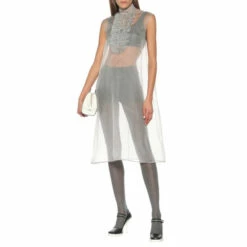 Prada Ribbed-knit Stretch Silk-blend Bra