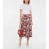 Prada Printed Sablé Midi Skirt 1 Prada Printed Sablé Midi Skirt -Cheap Prada Store unnamed file 3759