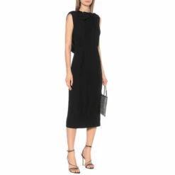 Prada Crêpe Midi Dress