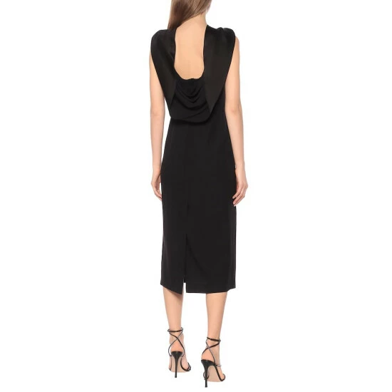 Prada Crêpe Midi Dress 4 Prada Crêpe Midi Dress - Image 2