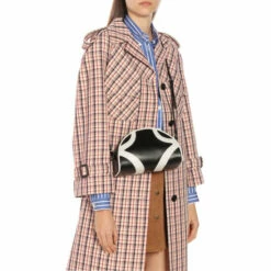 Prada Bowling Leather Shoulder Bag