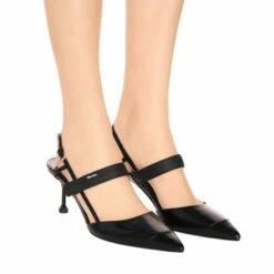 Prada Leather Slingback Pumps -Cheap Prada Store unnamed file 3803