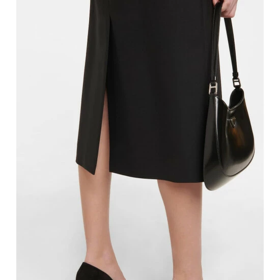 Prada Virgin Wool Midi Dress 6 Prada Virgin Wool Midi Dress - Image 4