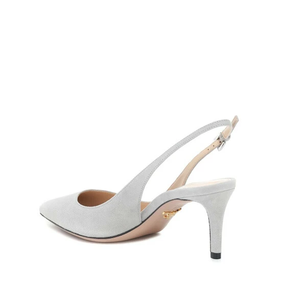 Prada Suede Slingback Pumps 4 Prada Suede Slingback Pumps - Image 2