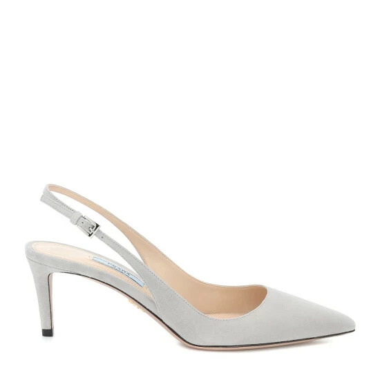 Prada Suede Slingback Pumps 5 Prada Suede Slingback Pumps - Image 3